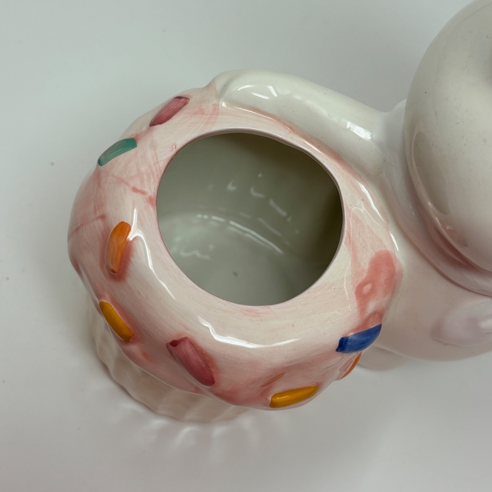 Pilsbury Dough Boy Vintage Kitchen Utensil Holder Funfetti Cupcake 1992 Taiwan - Picture 6 of 11